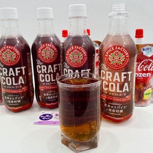 Asahi Mitsuya Craft Cola 500ml - Японская Крафт Кола со специями и цитрусом