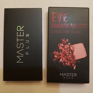 Палетка теней MASTER PLUS EYE SHADOW PALETTE 02 BURGUNDY EDITION