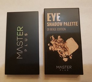 Палетка теней MASTER PLUS EYE SHADOW PALETTE 01 BEIGE EDITION