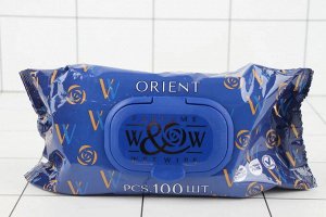 Салфетки влажные "W W"  Orient 120 шт парфюмированные с клапаном