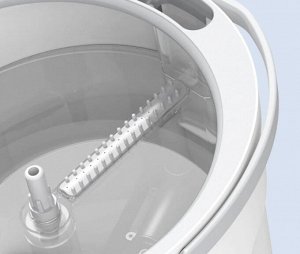 Швабра с отжимом + ведро Xiaomi QUANGE Rubber And Cotton Mop