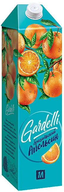 «Gardelli», нектар «Бразильский апельсин», 1л