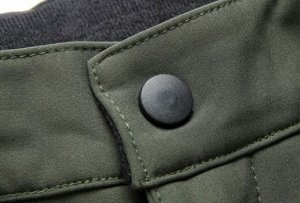 Мужские водонепроницаемые и ветрозащитные брюки, утепленные, цвет серый