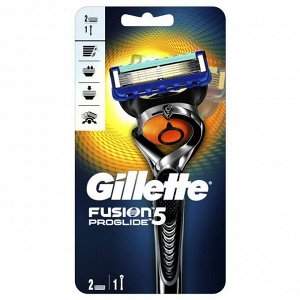GILLETTE Fusion ProGlide Flexball Бритва с 2 сменными кассетами