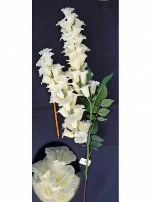 Колокольчик цветок 125 см цвет белый HS-35-7