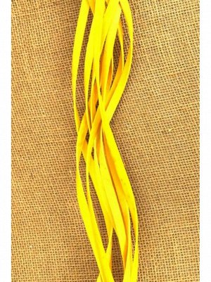 Ветка Завиток плоский набор 9 шт 125 см цвет желтый