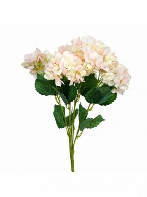 Гортензия 46 см цветок искусственный цвет светло-розовый Арт. 0863-4С