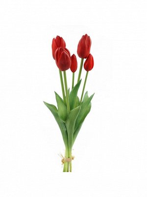 Тюльпан 47 см букет из цветков цвет красный HS 31-3