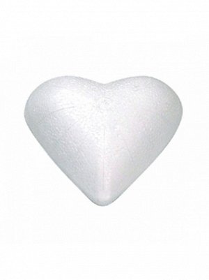 Сердце плоское 24 х 25 х 4 см полистирол 27-67111