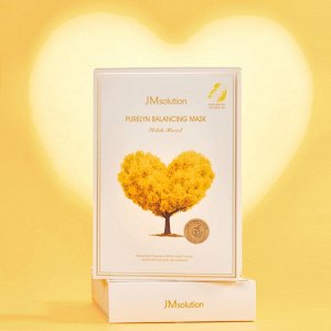 JMSolution Purelyn Balancing Mask Witch Hazel Балансирующая тканевая маска 30мл