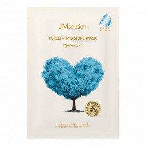JMsolution Purelyn Moisture Mask Hydrangea Увлажняющая тканевая маска с гортензией