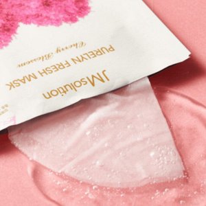 Тканевая маска для выравнивания тона с сакурой JMsolution Purelyn Fresh Mask Cherry Blossom