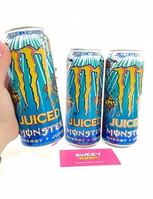 Энергетический напиток Juiced Monster Aussie Limonade / Монстер Австралийский лимонад 500мл