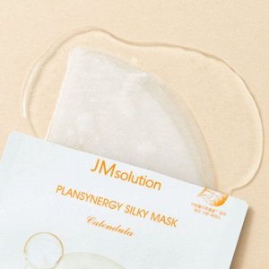 Успокаивающая тканевая маска с календулой JMsolution Plansynergy Silky Mask Calendula