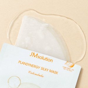 JMsolution Plansynergy Silky Mask Calendula Успокаивающая тканевая маска с календулой