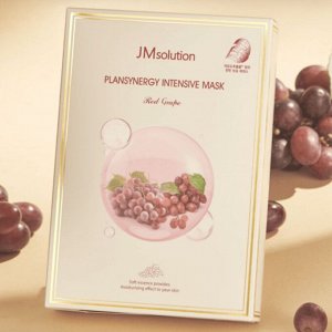 JMsolution Plansynergy Intensive Mask Red Grape Укрепляющая тканевая маска с красным виноградом