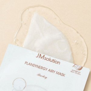 Очищающая тканевая маска с ячменём JMsolution Plansynergy Airy Mask Barley
