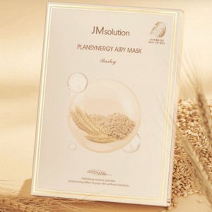 Очищающая тканевая маска с ячменём JMsolution Plansynergy Airy Mask Barley