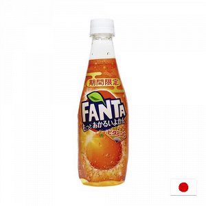 Fanta Motto Akariyokan + Vitamin C 410ml - Фанта мандарин