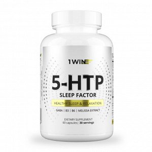 1WIN 5-HTP для улучшения сна, 60 капсул