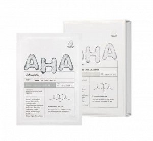 JMsolution Layer Care Able Mask Тканевая маска с AHA кислотой