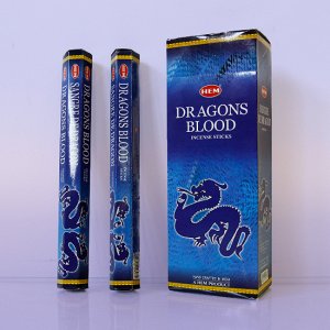 Благовония HEM Hexa DRAGON BLOOD BLUE Кровь дракона