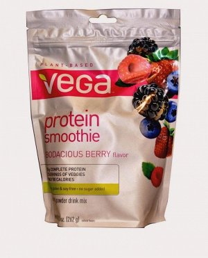 Vega, ягодный протеиновый смузи