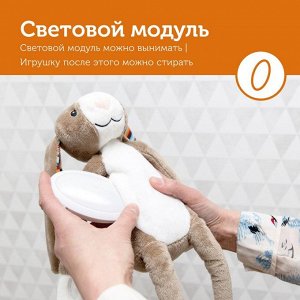 Ночник с успокаивающими мелодиями Кролик Бо (BO) ZAZU. 0+.