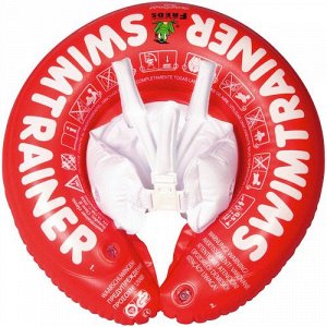 Надувной круг для обучения плаванию КРАСНЫЙ SWIMTRAINER "Classic" (0,25-4 года)