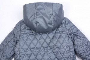 Куртка Комфортная и практичная стеганая куртка с капюшоном - идеальное решение для
стильного и комфортного образа в прохладную погоду. Куртка прямого силуэта с
асимметричной застежкой на «молнию». На 