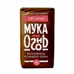 Мука овсяная цельносмолотая, Огонь, 400 г