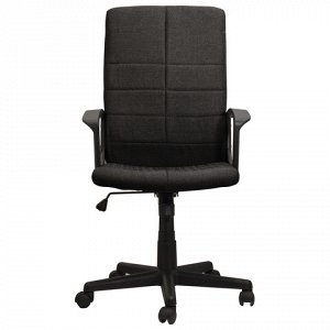 Кресло офисное BRABIX "Focus EX-518", ткань, черное, 531575