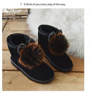 Зимние ботинки женские