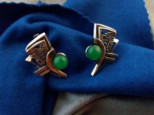 Серьги 0379С Кимоно