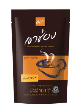 Кофе растворимый     "Khao Shong Coffee Agglomerated Instant Coffee Formula 1"100г
