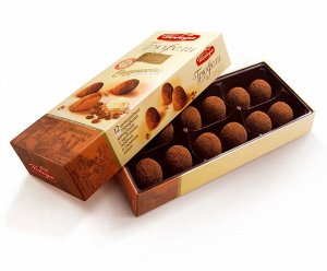 Трюфели Победа вкуса шоколадные капучино с кусочками печенья, 180 г