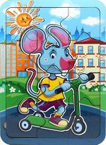 Пазлы деревянные