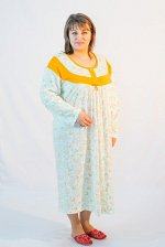2576 Калинка с длинным рукавом сорочка женская