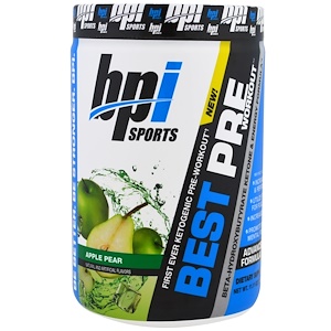 BPI Sports, Best Pre Workout, Beta-Hydroxybutyrate Ketone & Energy Formula 315 g