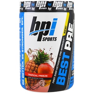 BPI Sports, Best Pre Workout, Beta-Hydroxybutyrate Ketone & Energy Formula 315 g