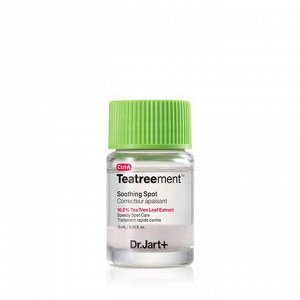 Dr.Jart+ Ctrl-A Teatreement Soothing Spot Точечное спот-средство для быстрого и эффективного лечения угрей и высыпаний 15 мл