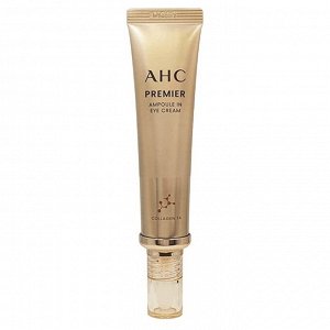 AHC Premier Ampoule In Eye Cream Высокопитательный ампульный крем для век с коллагеном 40 ml