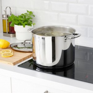 IKEA 365+, Кастрюля с крышкой, нержавеющая сталь, 8,0 л
