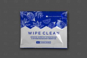 Салфетка влажная в инд. упаковке "Wipe Clean"