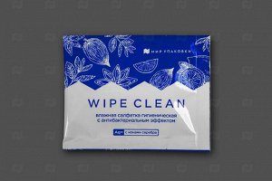 Салфетка влажная в инд. упаковке "Wipe Clean"