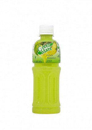 Безалкогольный напиток "Green Mate" с соком гуавы и ананаса 400 мл
