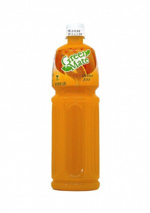 Безалкогольный напиток "Green Mate Orange Juice" с апельсиновым соком 1000 мл