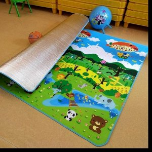 Детский коврик фольгированный