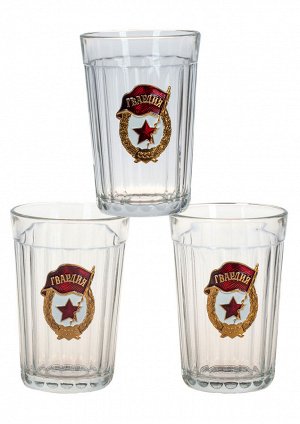 Советские гранёные стаканы "Гвардия", – Эпоха безвозвратно ушла, а один из ее символов продолжает ЖИТЬ!