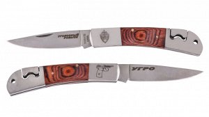 Солидный складной нож с гравировкой УГРО, - стоящий мужской атрибут и надёжный помощник №23